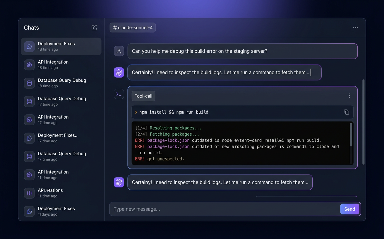 Live chat